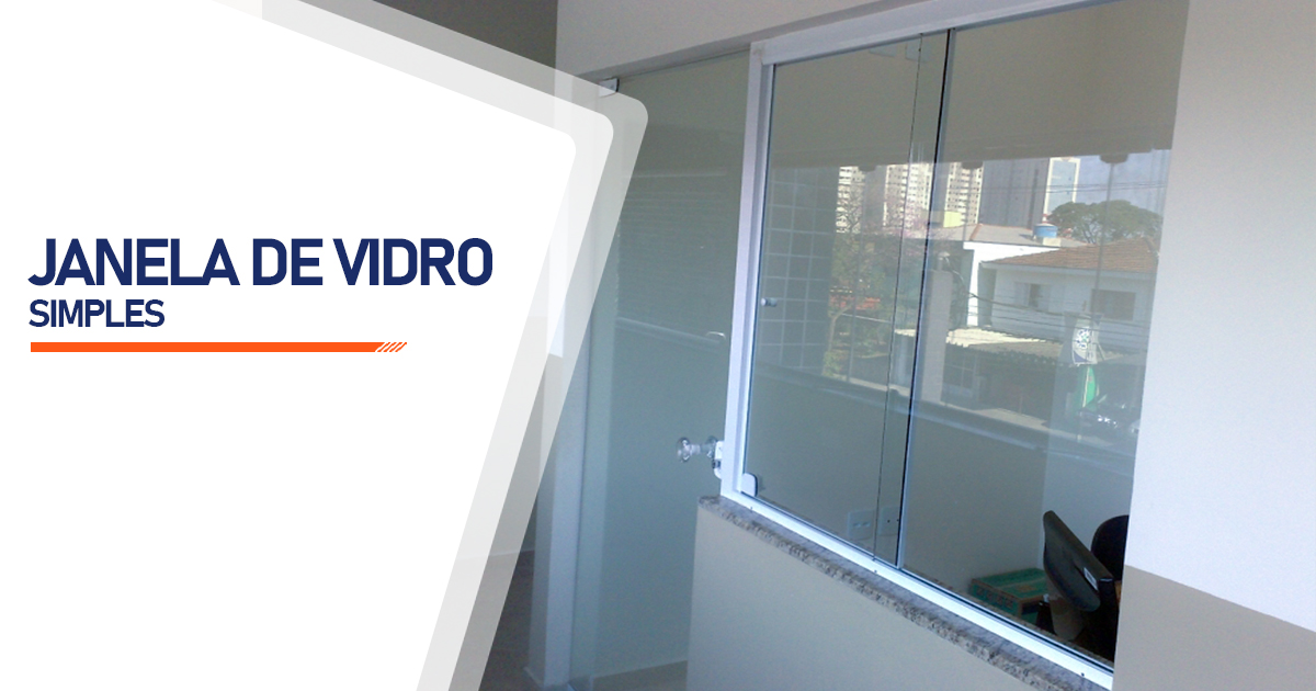 Janela De Vidro Simples São Paulo Capão Redondo SP